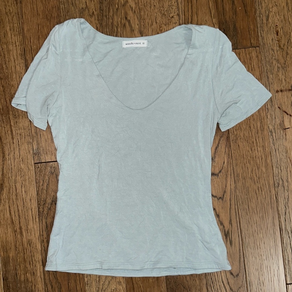 Pastel Blue Top